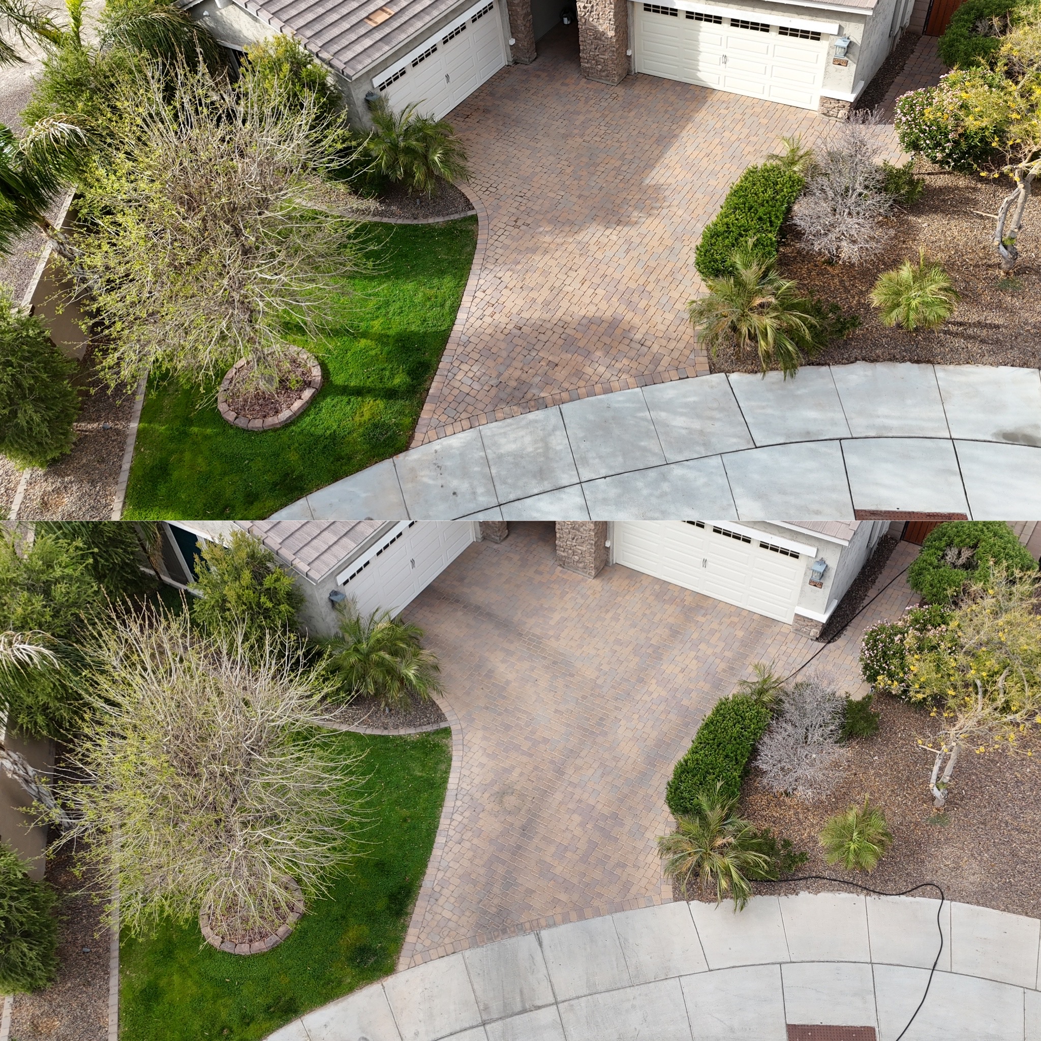 Pressure washing job